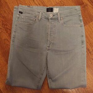 citizens of humanity jeans womens 27x37 Grunge USA 2019 Button Fly Biker Skater